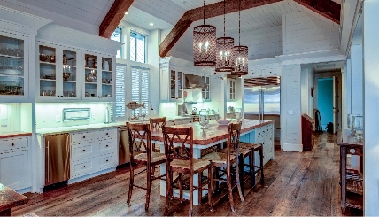 New kitchen with Copper Accents